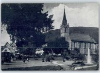 75339 W7545 Höfen an der Enz - Park Springbrunnen Kirche