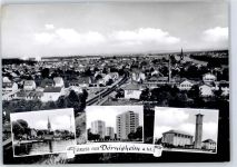 63477 W6457 Dörnigheim - Kirche Hochhaus Seibel