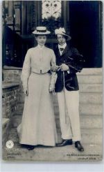 das Kronprinzenpaar Adel Kronprinz Wilhelm