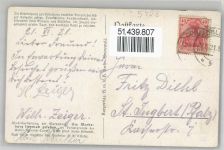 56338 W5423 Braubach Künstlerkarte Marksburg Kailer Heinrich Turm