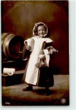 Bier NPG Münchner Kindl Foto AK
