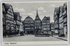 34560 W3580 Fritzlar - Marktplatz Rolandbrunnen Hotel