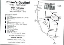 27367 W2724 Hellwege b Rotenburg, Wümme Werbe AK Hotel Gatshaus Prüser