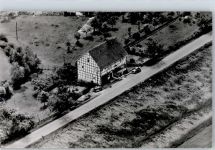 34519 W3543 Ottlar - Fliegeraufnahme Pension Haus Ahnewenger