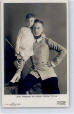 mit ältestem Sohn Adel Kronprinz Wilhelm