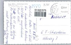 51580 W5226 Wiehl - Gasthaus Bahnhofsgaststätte Rathaus Bismarckturm