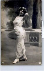 Frau Tanz Foto AK