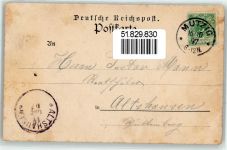 01665 O8251 Munzig 1897 - Kirche Palais Rathaus Tracht