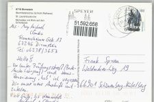 67246 W6716 Dirmstein - Rathaus St. Laurentiuskirche Michelstor Autos