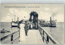 23669 W2408 Timmendorfer Strand - Dampfer Brücke Ruderbootpartie