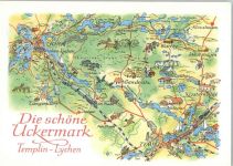 17268 O2090 Templin - Orientierungskarte Die schöne Uckermark