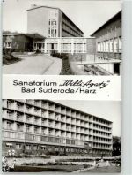 06507 O4302 Bad Suderode - Sanatorium Willi Agatz