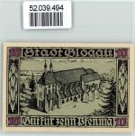 Glogau Glogow 1920 Notgeldschein
