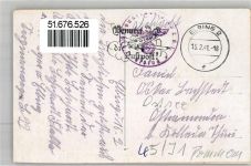 Elbing Elblag 1941 - WK II Feldpost Hohe Brücke