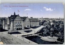 Posen Poznan 1916 - Denkmal Bismarck Akademie Feldpost WK I