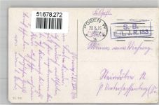 Posen Poznan 1916 - Denkmal Bismarck Akademie Feldpost WK I