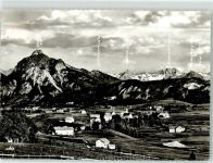 87659 W8959 Hopferau - Blick mit Säuling Tiroler Berge