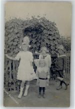 10115 W1000 Wilmersdorf 1915 Foto AK Kinder Karneval? Ort lt. Stempel