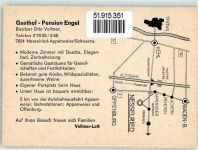 77767 W7604 Nesselried Werbe AK Gasthaus Engel Otto Vollmer