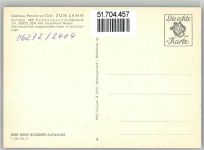 69434 W6932 Heddesbach - Cafe Gasthaus Pension Zum Lamm