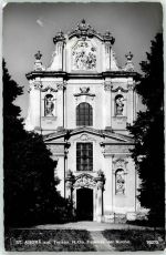 9433 St. Andrä Foto AK Kirche Fassade