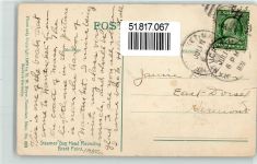 1909 - Leuchtturm Brant Point Dampfer Gay Head Nantucket