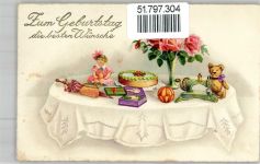 07580 O6501 Rußdorf - Landpoststempel Geburtstag
