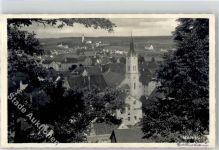84048 W8302 Mainburg Foto AK Landpoststempel Tegernbach über
