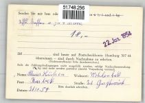 21769 W2172 Wohlenbeck - Landpoststempel Kaffee-Rösterei Versand Teehandlung Kurt Otto Hamburg