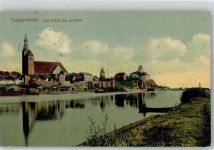 39590 O3504 Tangermünde - 1913 Blick vom Deich