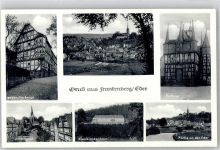 35066 W3558 Frankenberg (Eder) - Jugendherberge Krankenhaus Untermarkt Rathaus