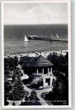 23669 W2408 Timmendorfer Strand - Strand Seebrücke Ostsee Strandkorb