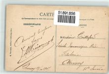 01140 Thoissey 1907 - Grusskarte
