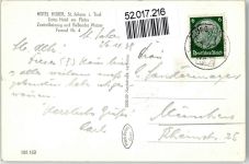 6380 St. Johann in Tirol 1938 - Hotel Huber