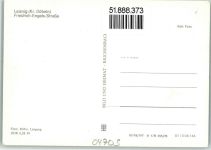 04703 O7320 Leisnig - Friedrich Engels Straße Kirche Denkmal