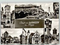 88239 W7988 Wangen im Allgäu - Tor Markt Strasse Brunnen