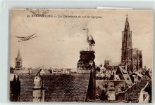 Strasbourg Straßburg Storch