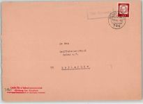 W7860 Kürnberg Posthilfsstellenstempel Vorderseite Landpost