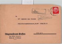 77836 W7587 Greffern , Baden - Landpoststempel