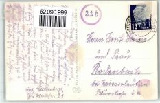 19322 O2900 Wittenberge , Prignitz - August Bebel Straße