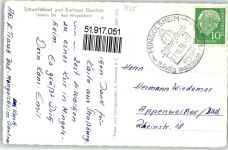 76669 W7525 Bad Mingolsheim Foto AK Schwefelbad Kurhaus Gantner