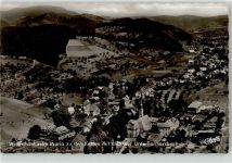 77736 W7615 Unterharmersbach - Fliegeraufnahme Wallfahrtskirche Maria zu den Ketten