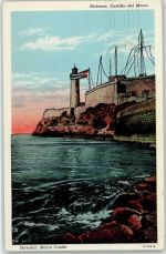 Havanna La Habana 1951 - Leuchtturm Burg Castillo del Morro