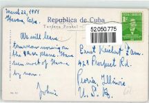 Havanna La Habana 1951 - Leuchtturm Burg Castillo del Morro