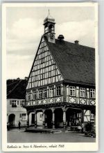 75203 W7535 Stein , Enzkr - Rathaus