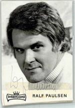 Ralf Paulsen Autogramm origin. Unterschrift Schlagersänger KEINE AK