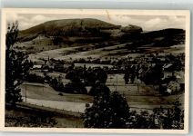 97772 W8789 Wildflecken Foto AK mit Pfarrkirche St. Josef und Großer Auersberg