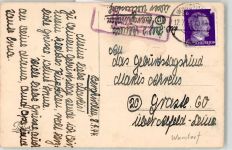 31515 W3050 Wunstorf - Blumenstrauß Ort lt. Stempel