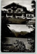 83471 W8240 Königssee b Berchtesgaden - Haus Auto Ruderboot
