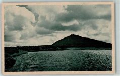 Schneekoppe - Schlesien Moorteich mit der Koppe